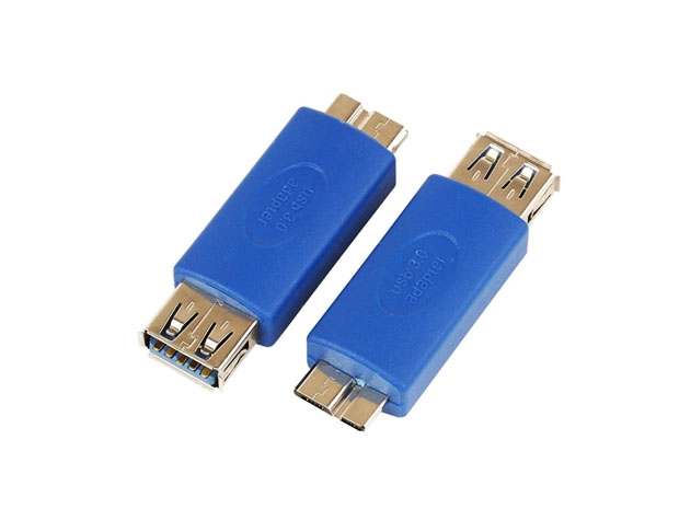 &u+ ADAPTADOR USB 3.0 HEMBRA A MICRO-B MACHO OTG ZJT-38